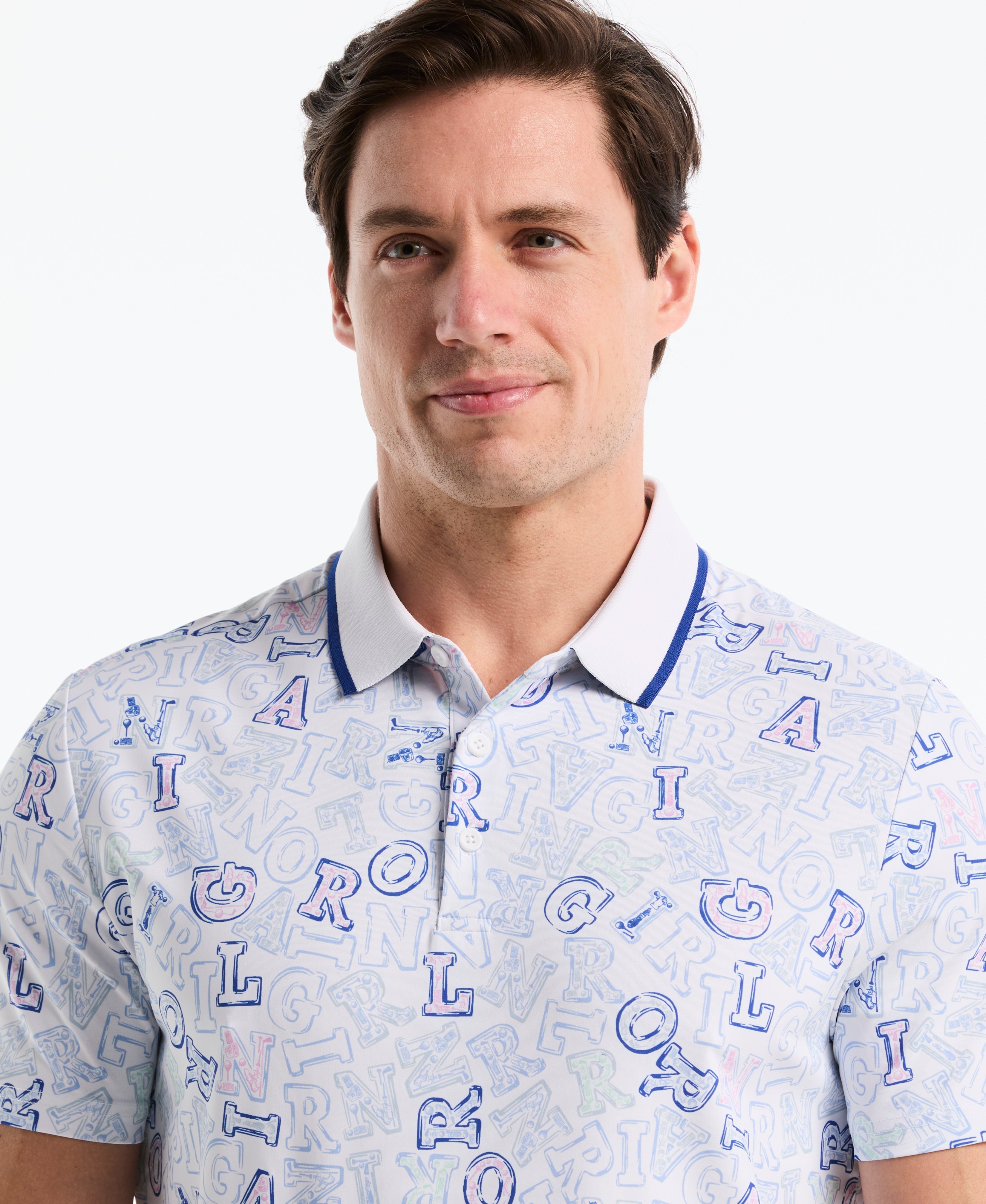 Heritage Original Logo Play Golf Polo