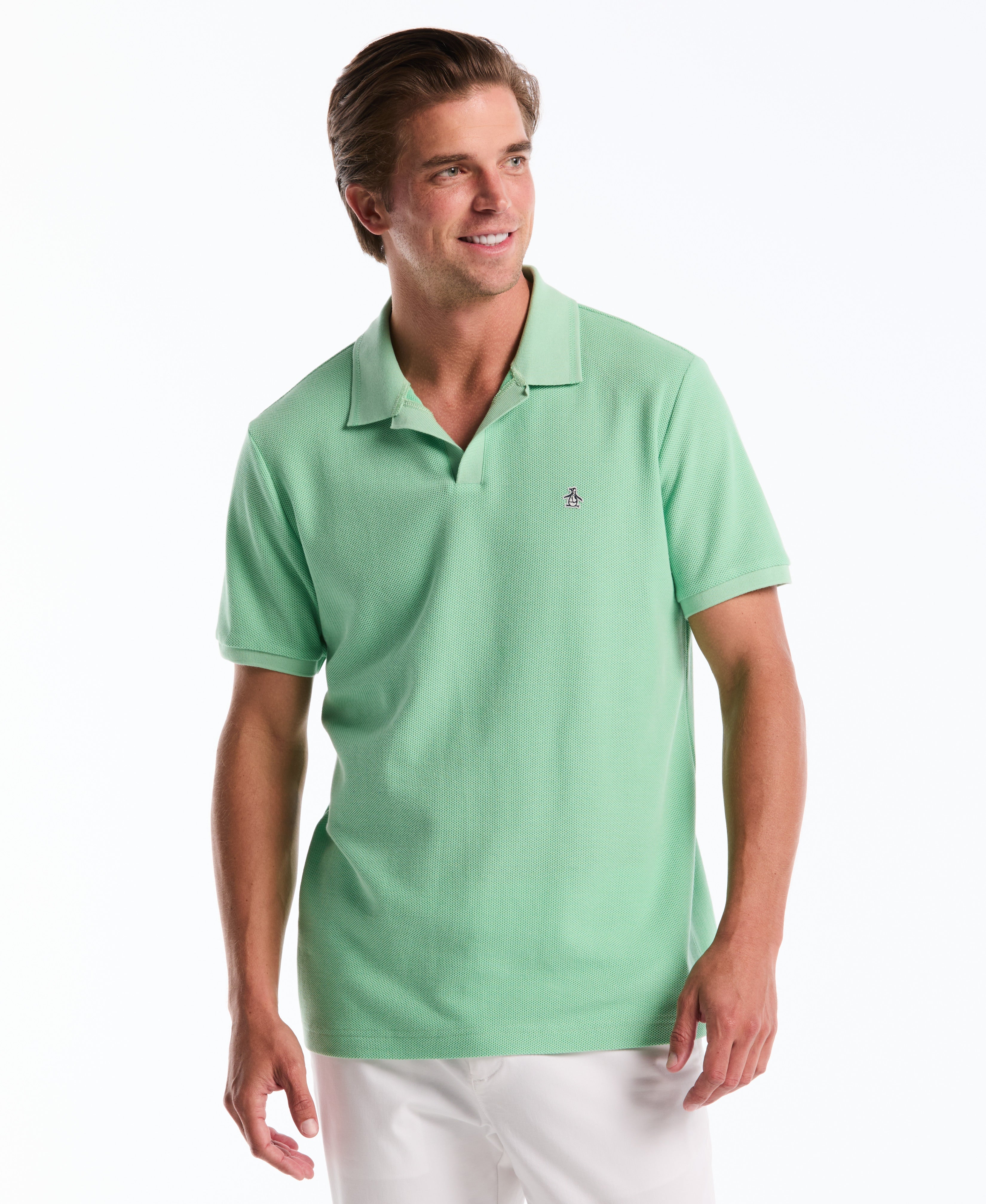 Honeycomb Johnny Collar Polo