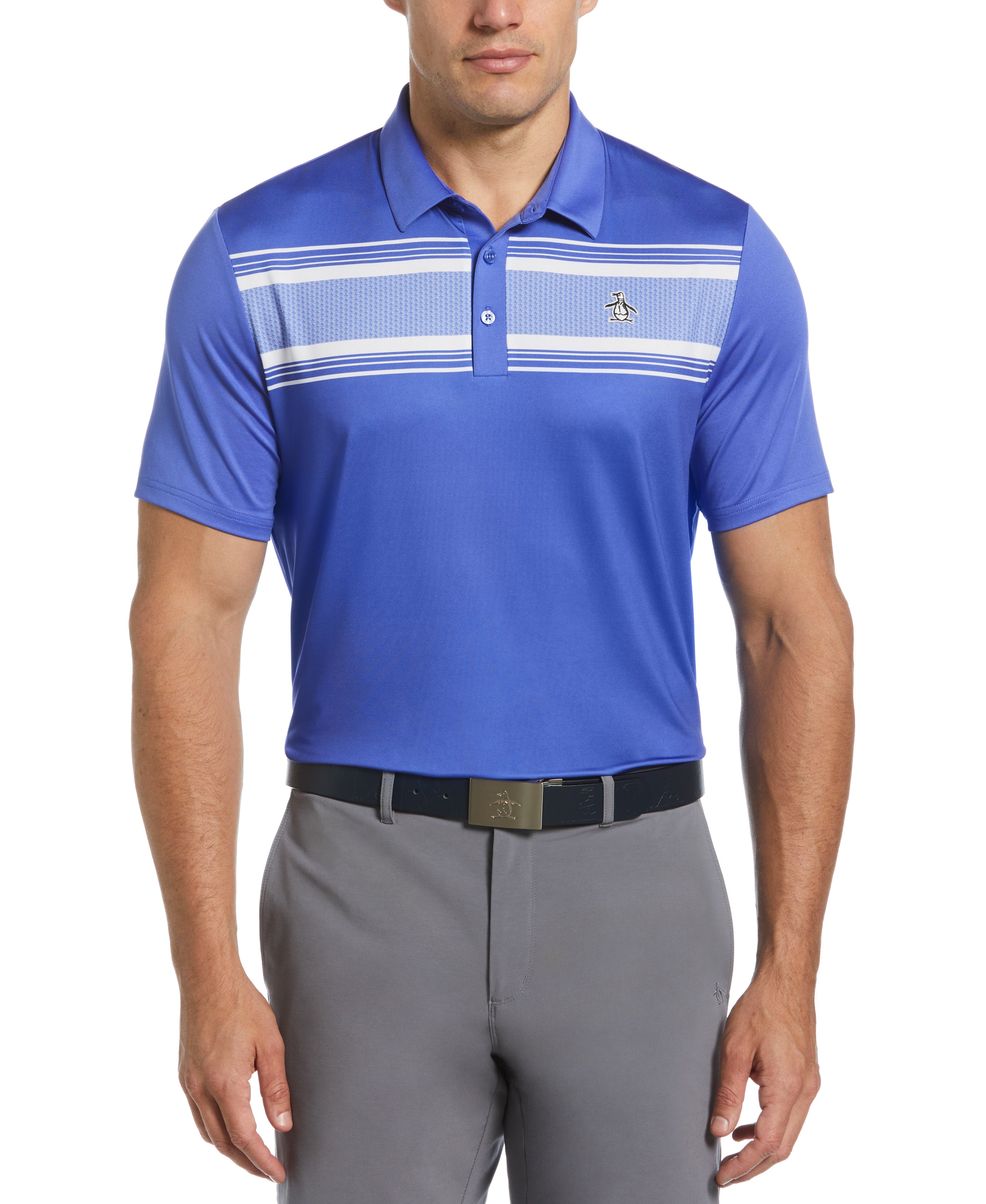 Jack’s Stripe Print Golf Polo