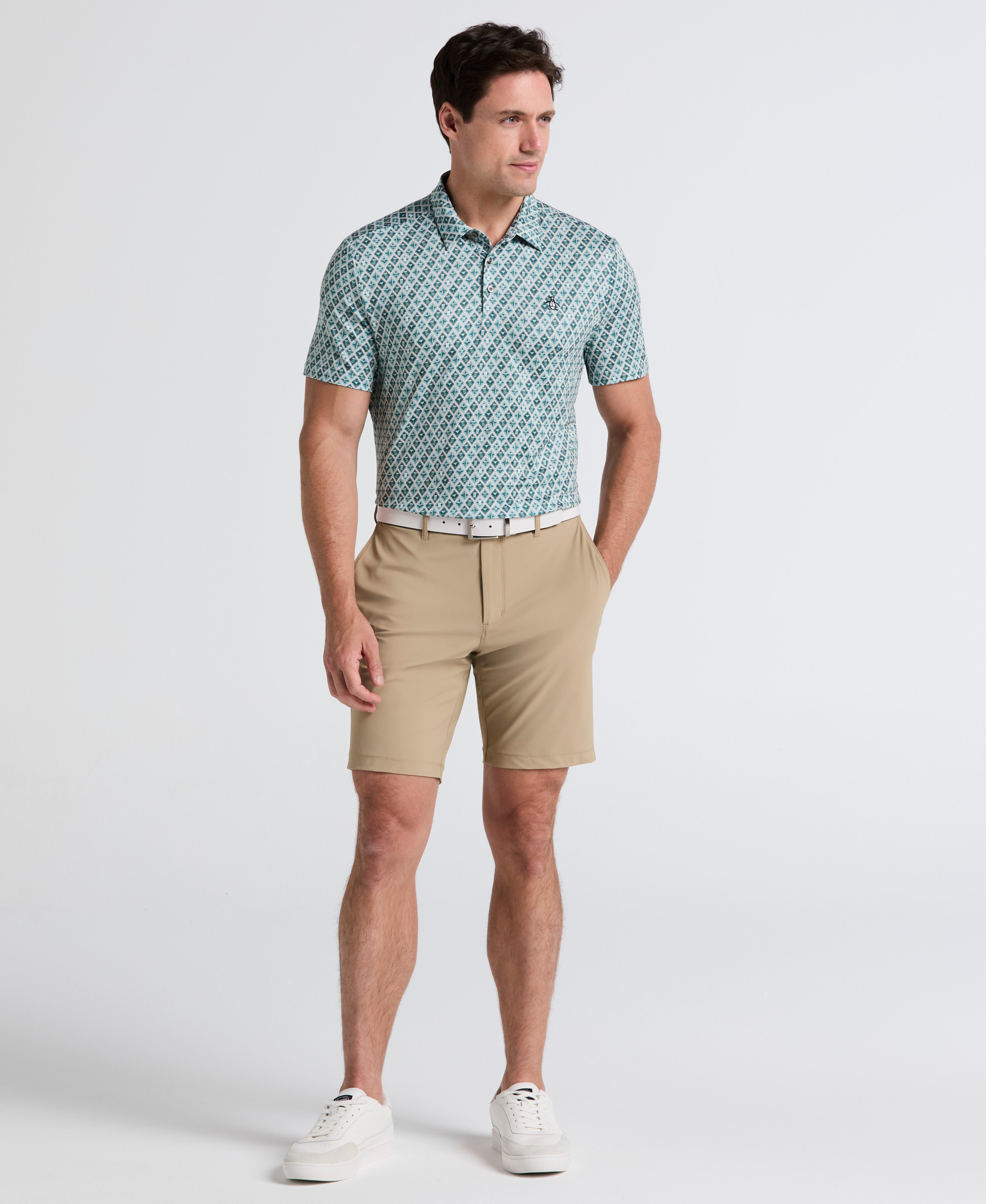 Pete's Batik Cocktail Golf Polo